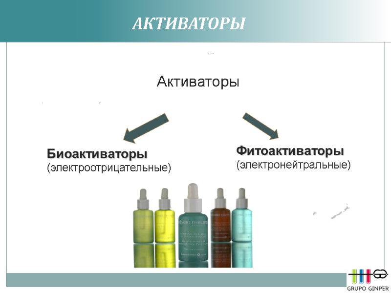 АКТИВАТОРЫ  Активаторы  Биоактиваторы (электроотрицательные)  Фитоактиваторы (электронейтральные)